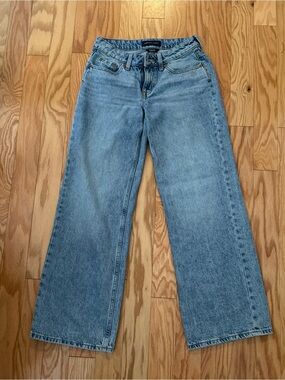 Aeropostale | Wide-Leg Women's Jeans with bows in back - 00 Short